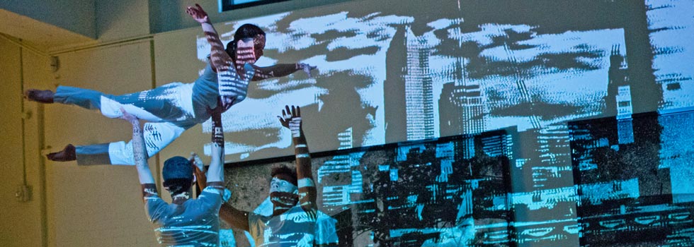 Verb Ballet Pop-Up Performance at The Transformer Station - Photo Bob Perkoski