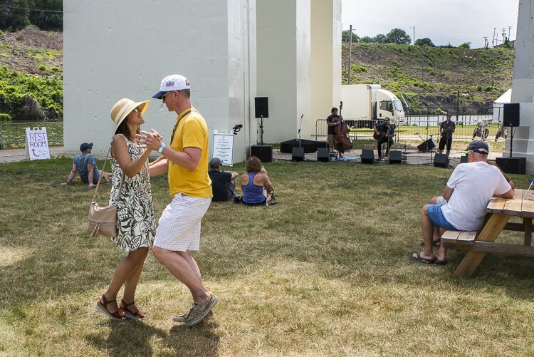 Dancing to the Ben Gage Trio