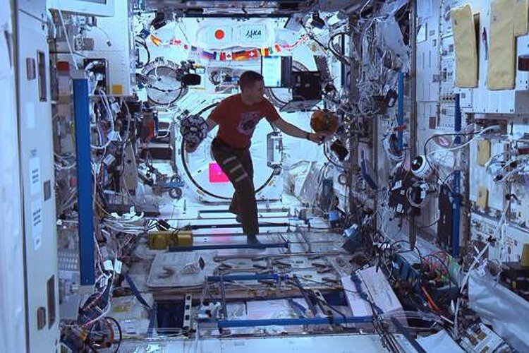 Still from Zero Gravity