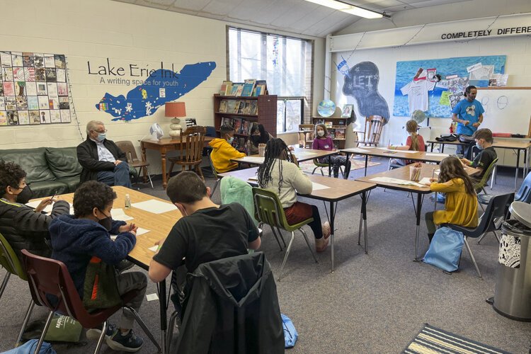 Lake Erie Ink takes pride in creating a safe space where young people can use art, writing, and other creative endeavors to express themselves