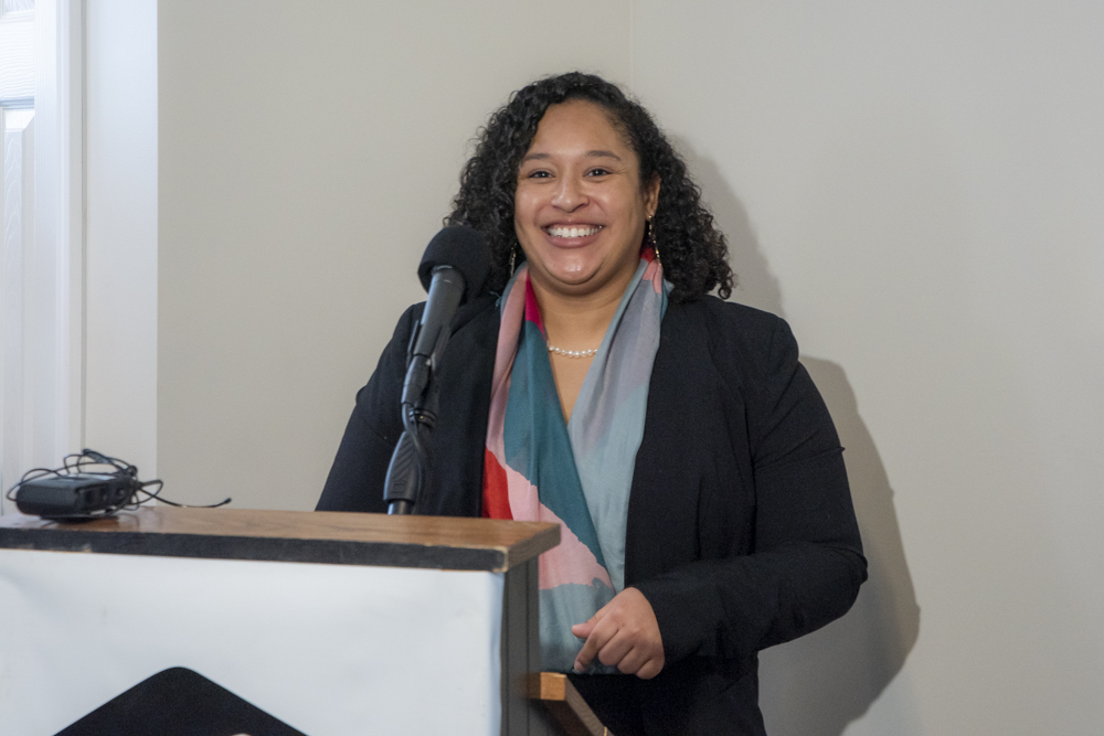 Alyssa Hernandez – Director of Community Development (on behalf of Mayor Bibb) - Habitat for Humanity Home Dedication Ceremony on Grandview Ave
