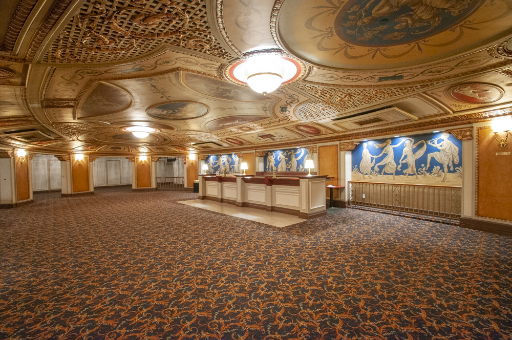 The Tomsich Lobby in the Allen Theater