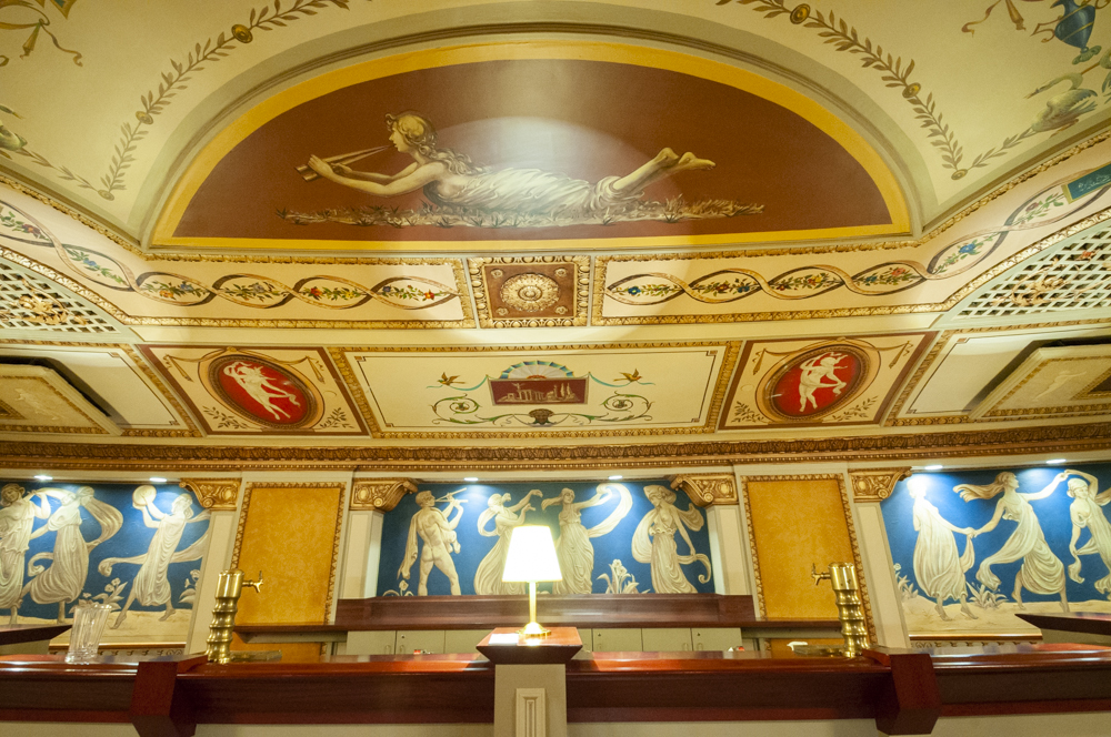 The Tomsich Lobby in the Allen Theater