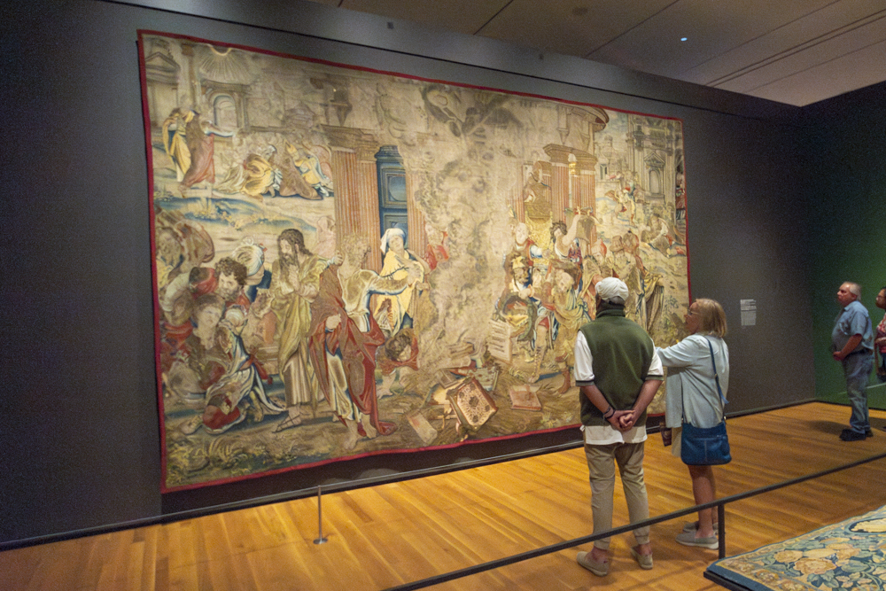 Saint Paul Directing the Burning of the Heathen Books, from a nine-piece set of the Life of Saint Paul