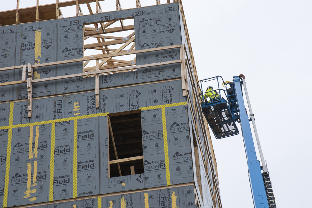 Woodhill Center West construction