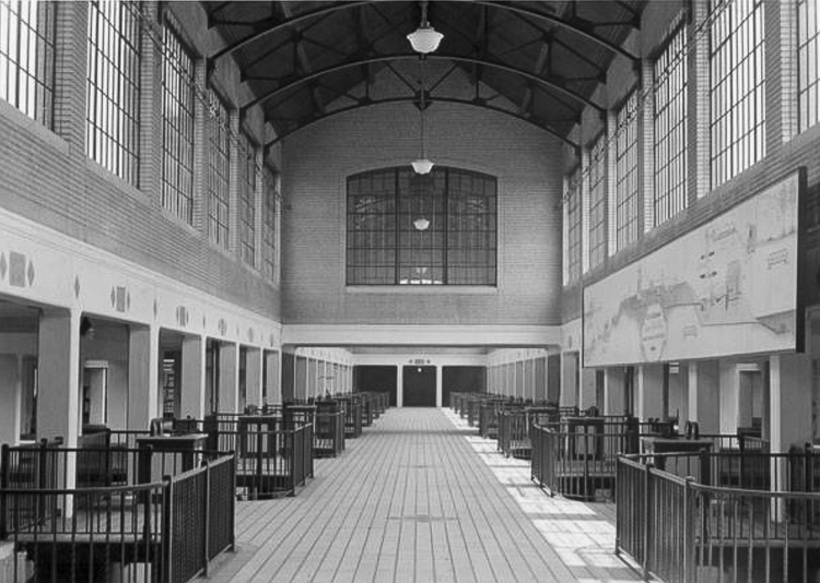 Baldwin Reservoir Administration Building Filter Gallery, 1940