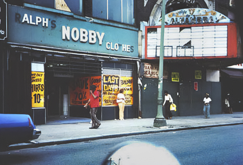 By 1976, the north side of the 10400 block of Euclid Avenue was a shell of its former self