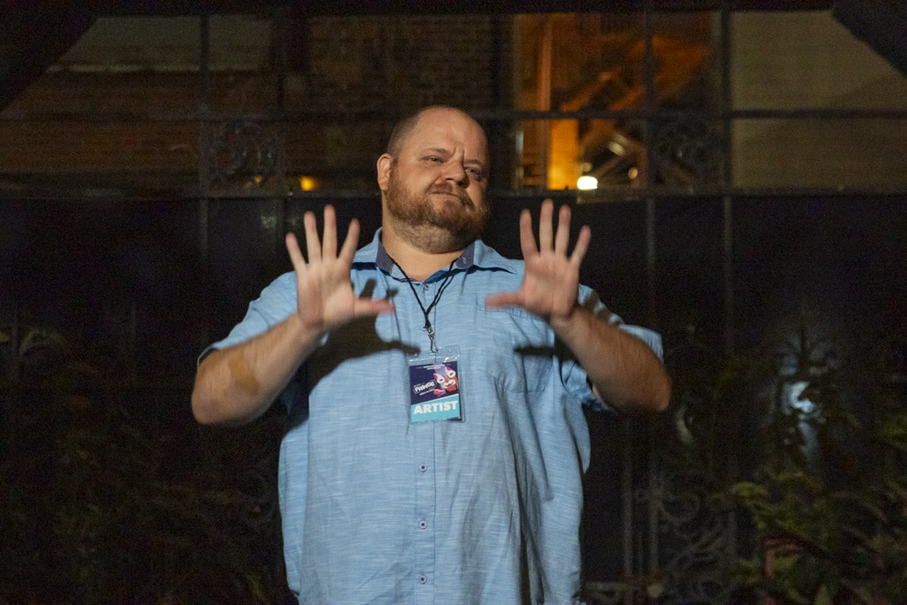 Snowflakes on the Patio