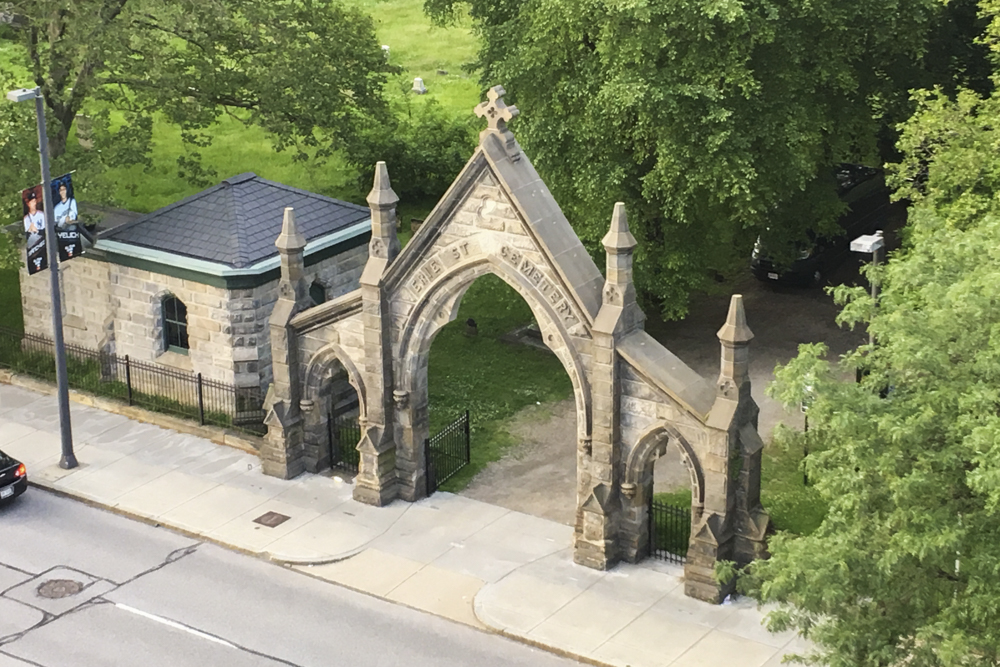 Erie Street Cemetery Gate