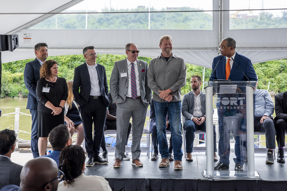 Groundbreaking ceremony to kick off work to stabilize Irishtown Bend