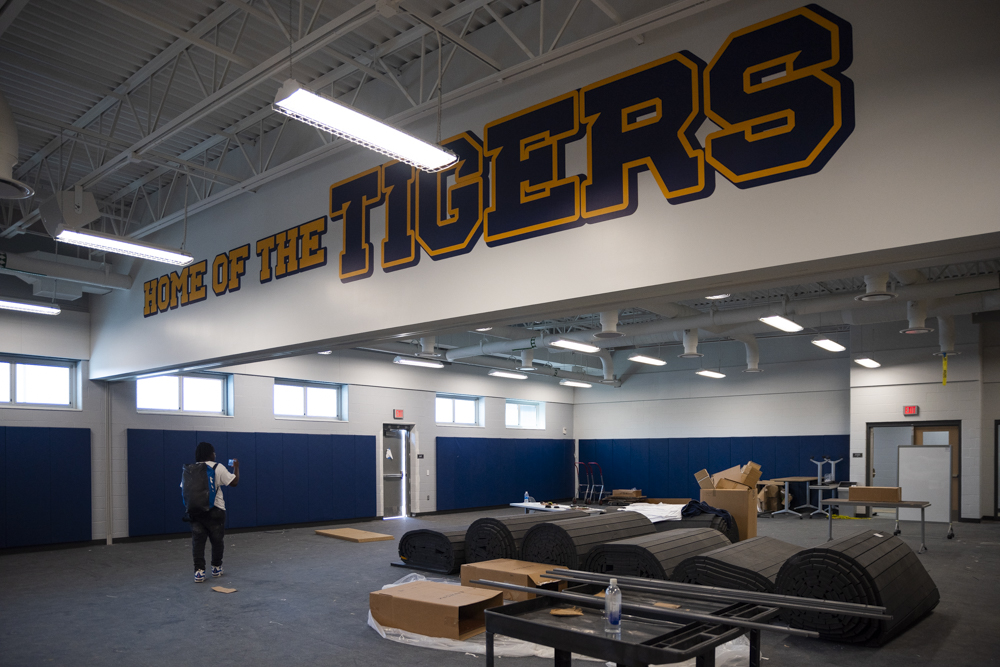 Wrestling/multi-use room