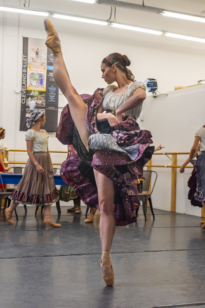 Cleveland Ballet - Carmen rehearsal