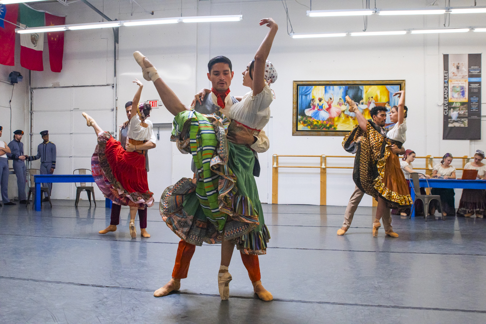 Cleveland Ballet - Carmen rehearsal