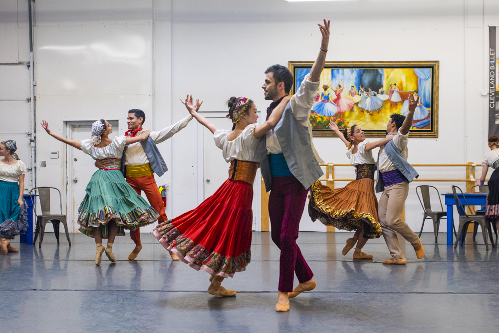 Cleveland Ballet - Carmen rehearsal