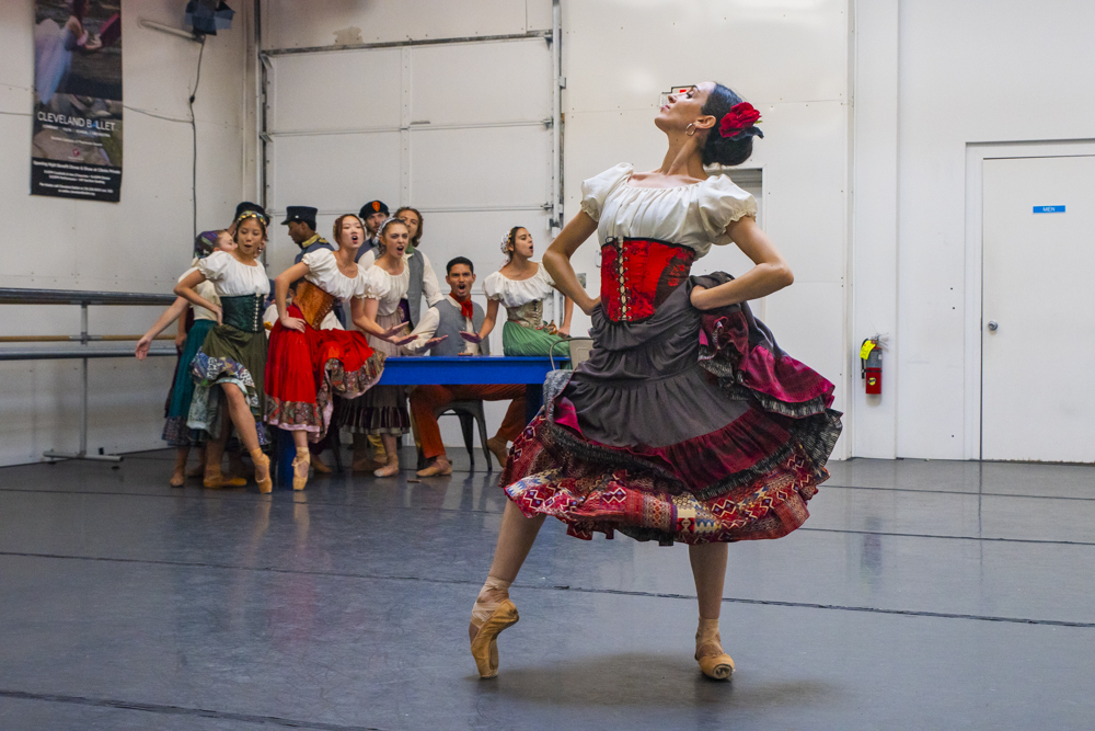 Cleveland Ballet - Carmen rehearsal