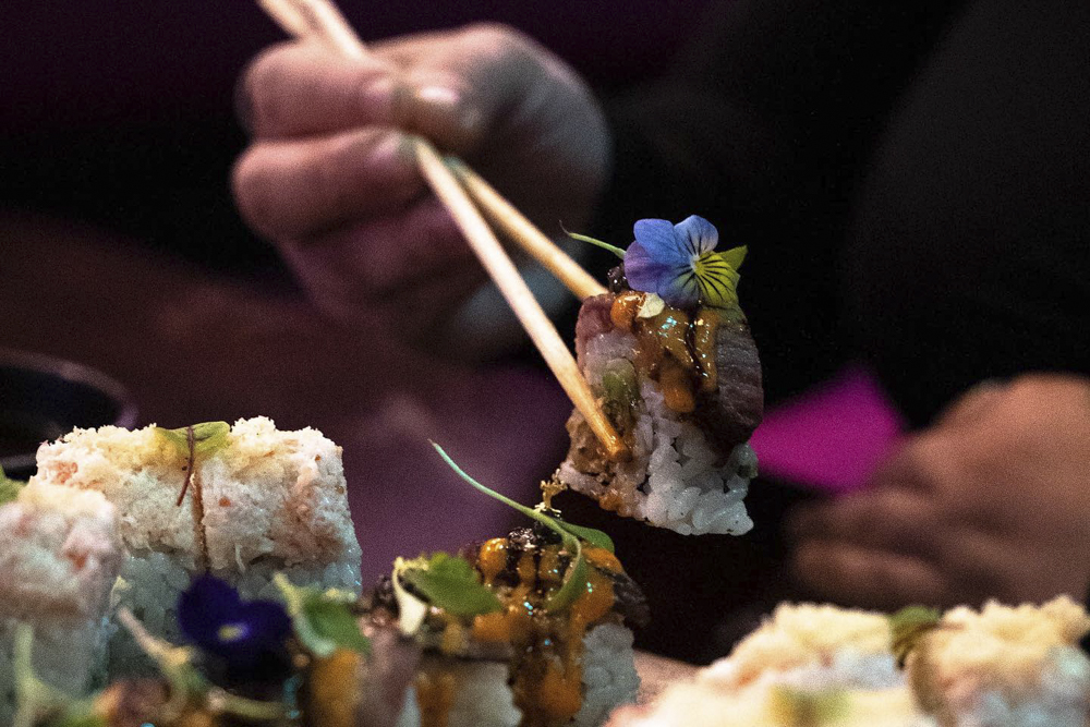 Arora’s involved in many businesses, including Sora, an Asian fusion restaurant in the Flat