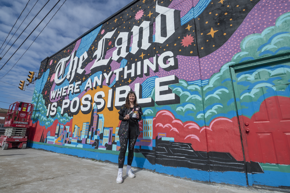 Lisa Quine - Murals Across the City Project