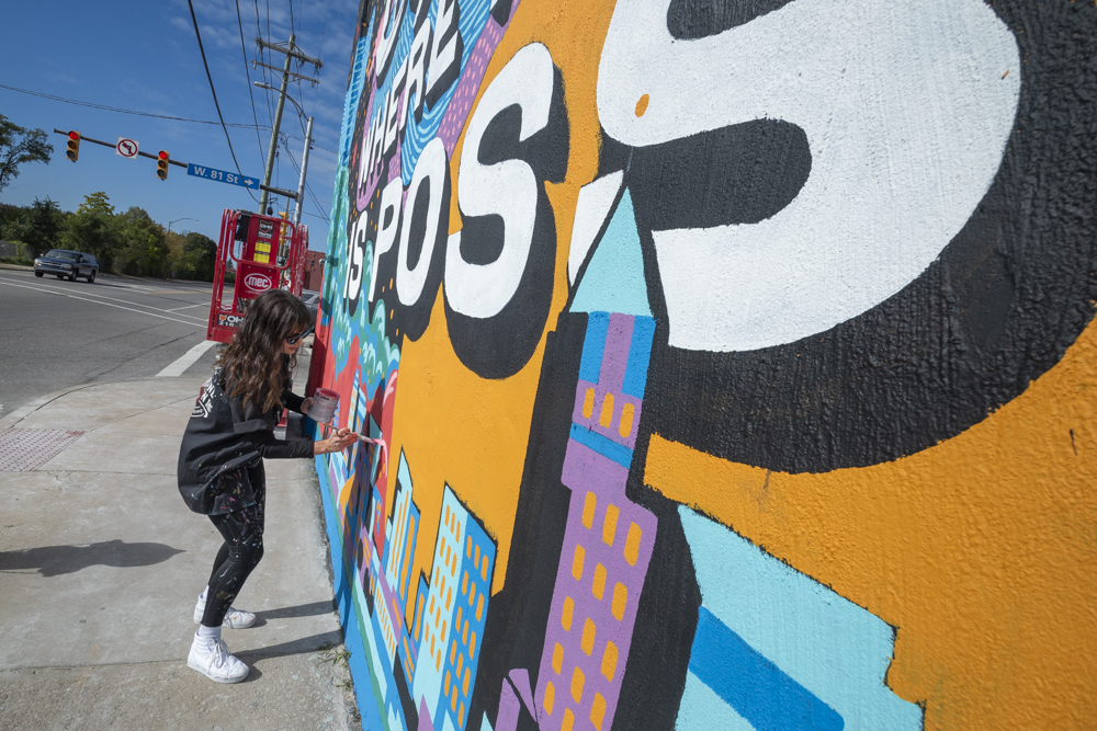 Lisa Quine - Murals Across the City Project