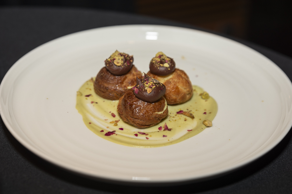 Taste the Art menu, a collaboration between Chef Doug Katz and Bon Appétit for Dinner with Degas at CMA