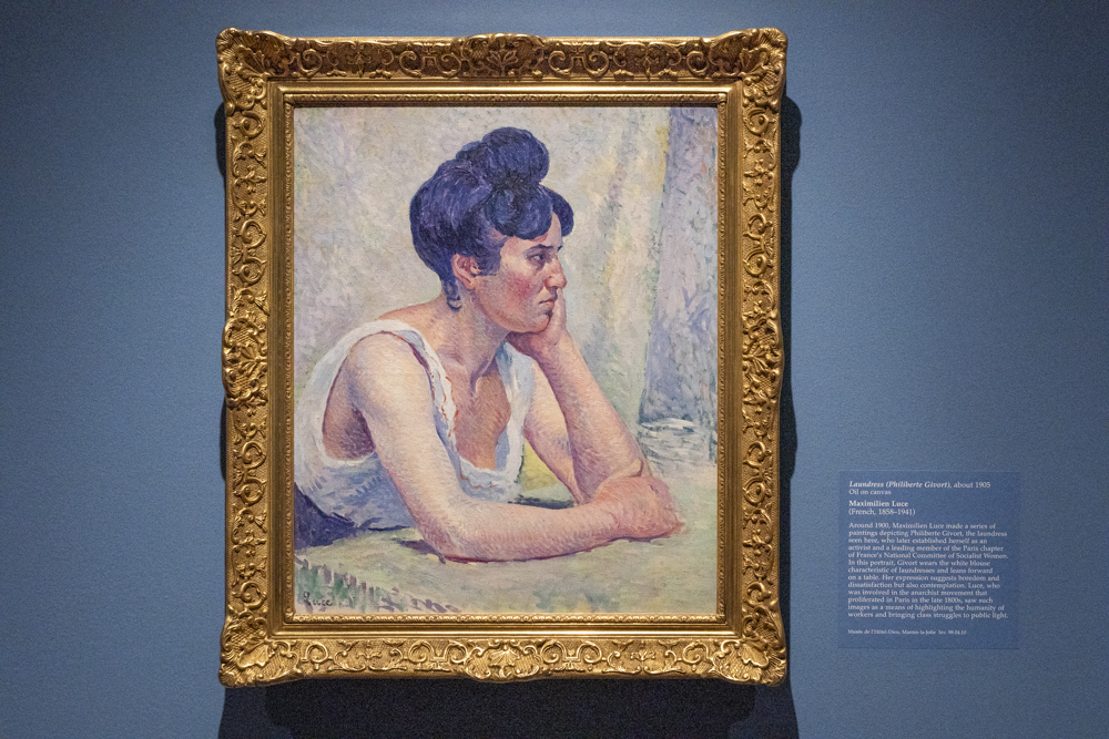Laundress Philiberte Givort, 1905 – Maximillien Luce