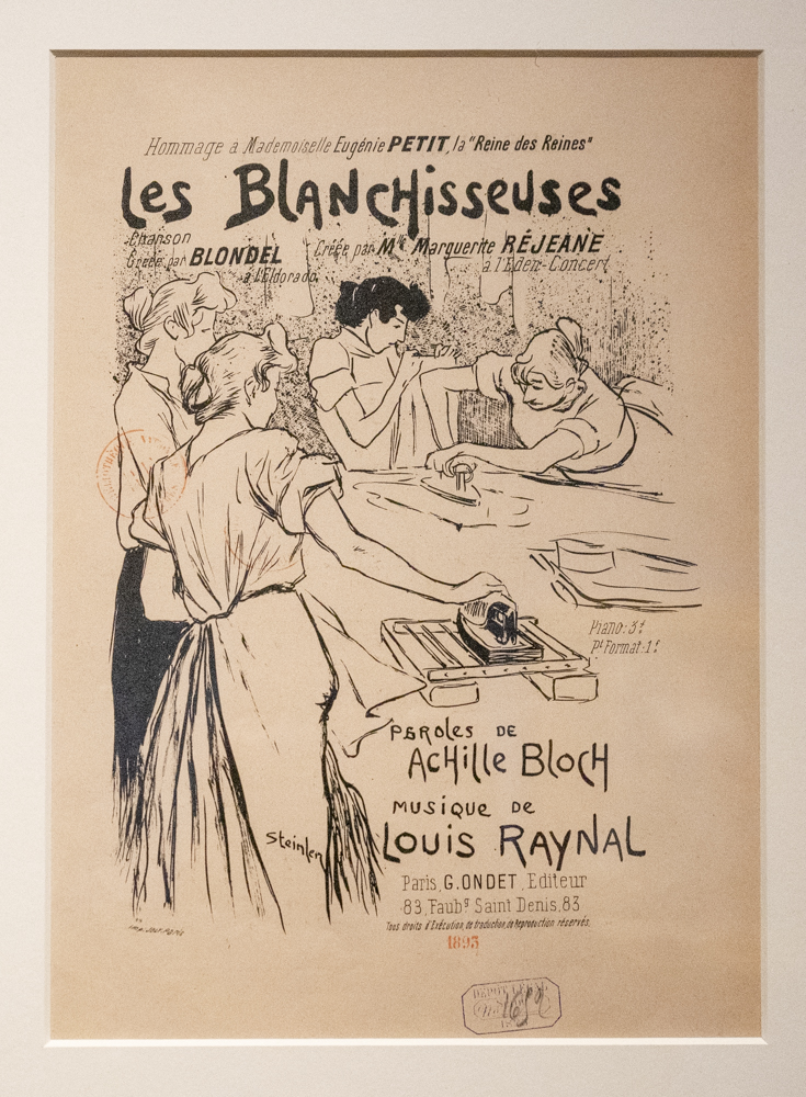 Sheet music lithograph cover, ca. 1867 – Unknown artist