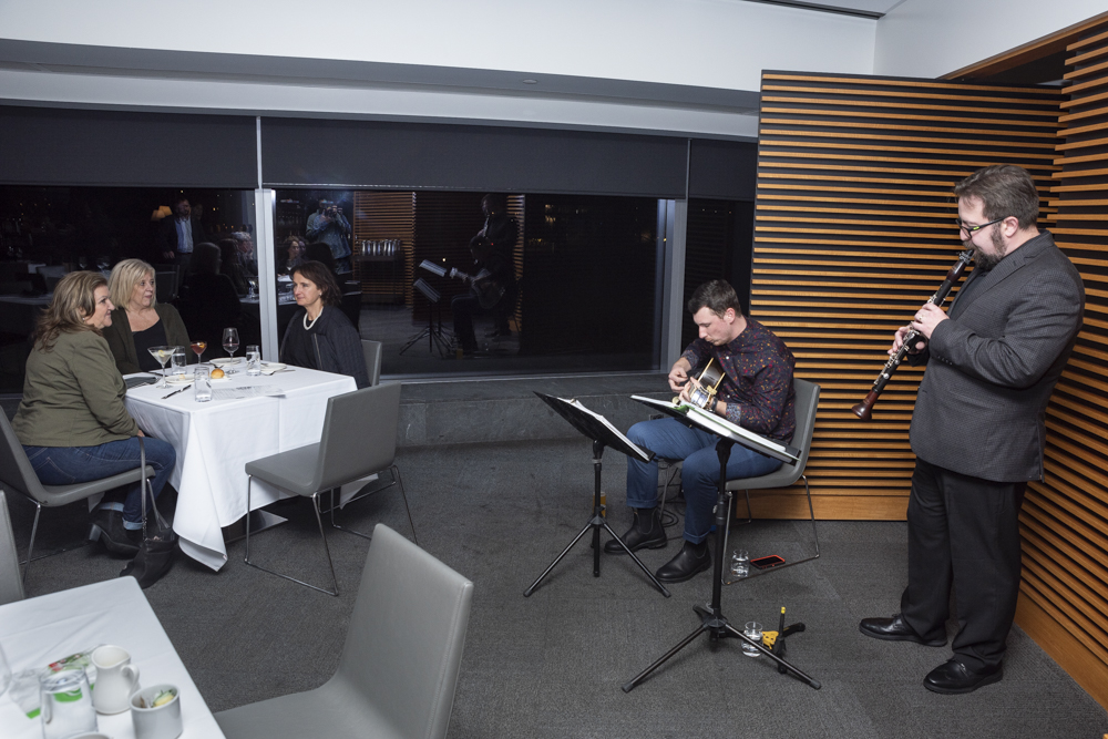 French music and jazz by Brent Hamker and Brad Wagner at Dinner with Degas at CMA