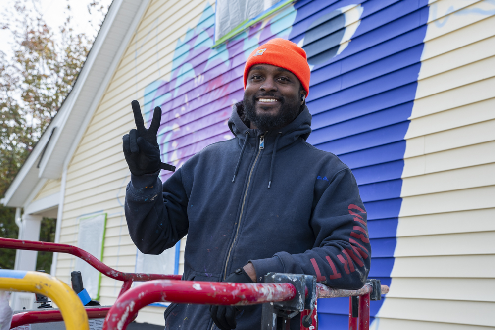 Artist Isaiah Williams