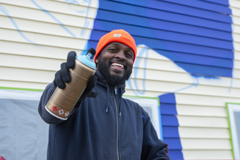 Artist Isaiah Williams