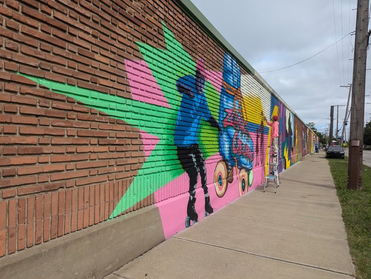 Elevate the East mural