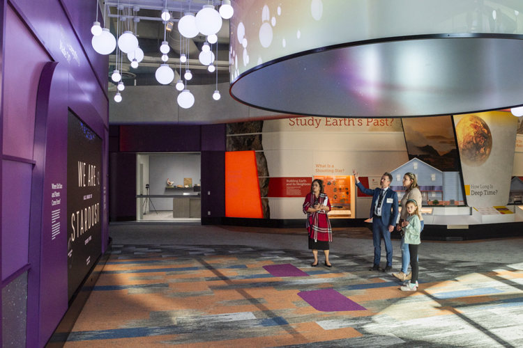 Larry Sears and Sally Zlotnick Sears Dynamic Earth Wing