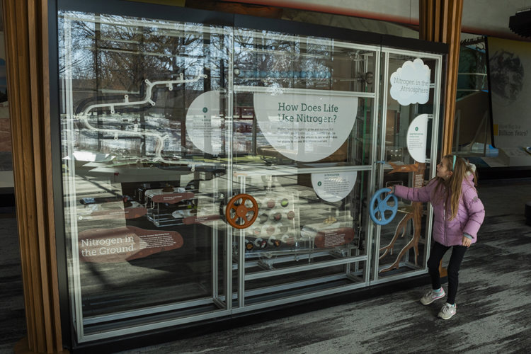 Larry Sears and Sally Zlotnick Sears Dynamic Earth Wing