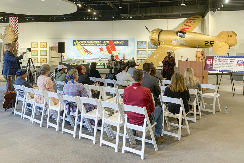 Dressed in 19th Century clothing, the actor playing Truth captivates museum visitors as she tells her story of misrepresentation