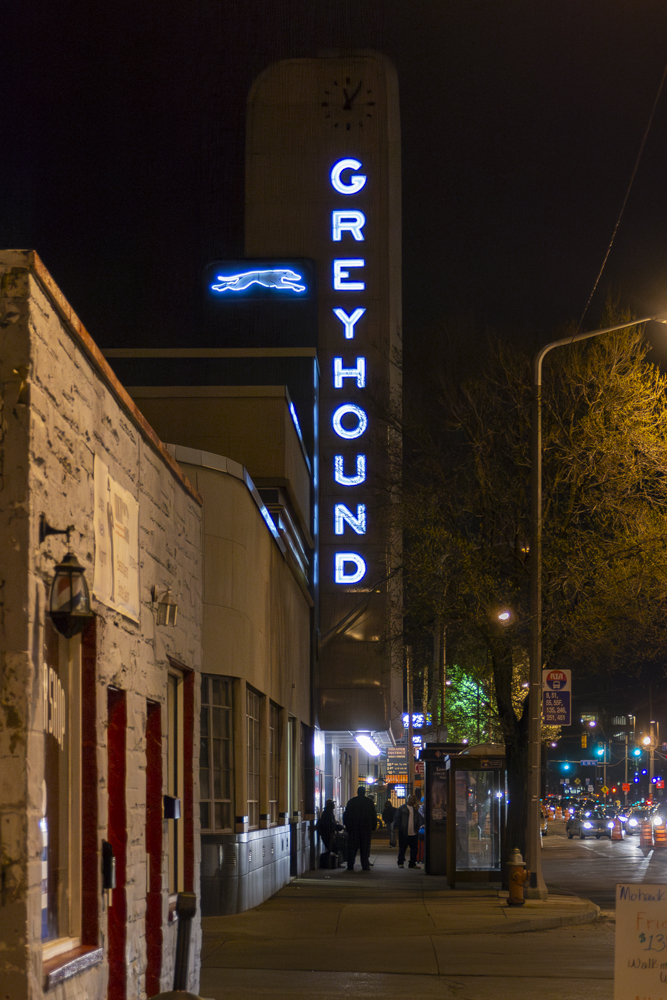Cleveland Greyhound Bus station