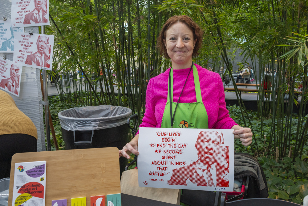 Stephanie Kluk
Founder/Executive Director of Future Ink Graphics sponsored the art activity