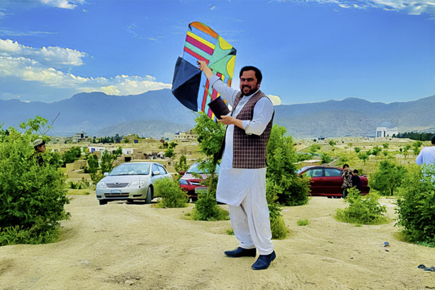 Afghan Kite Making