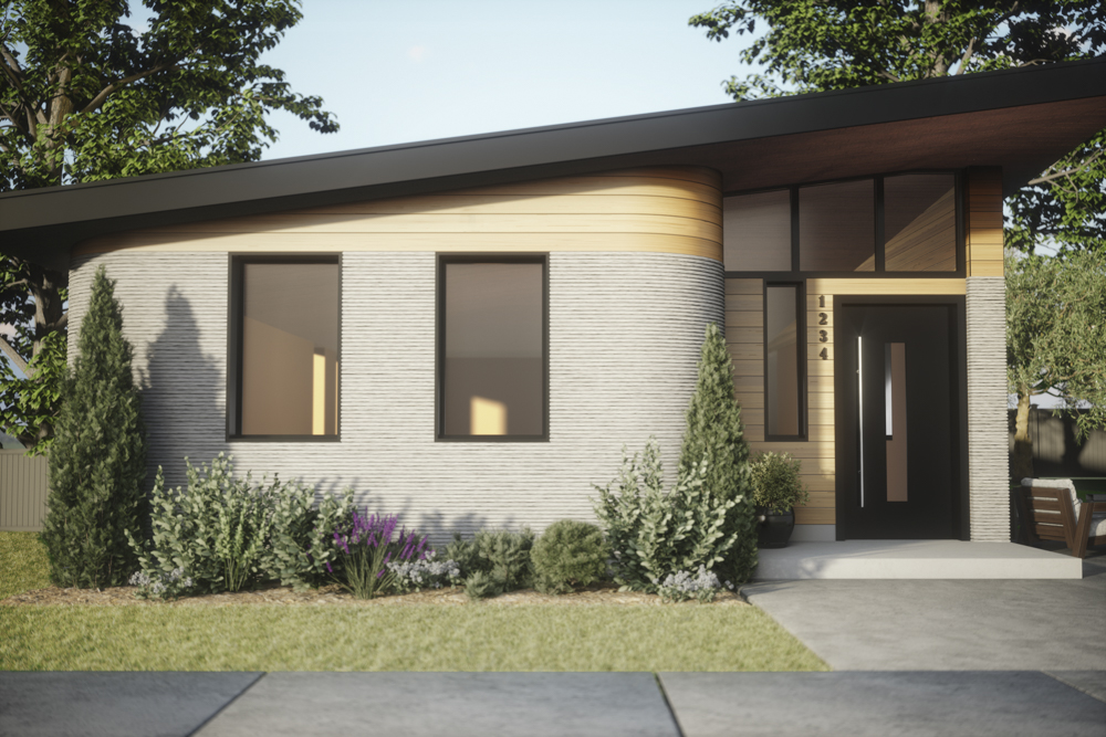LMM 3D Print House rendering