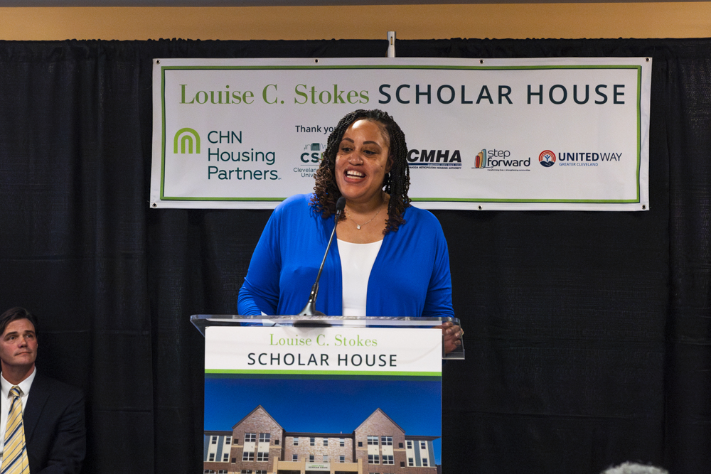 Dr. Denise McCory, president of Cuyahoga Community College’s Metropolitan Campus