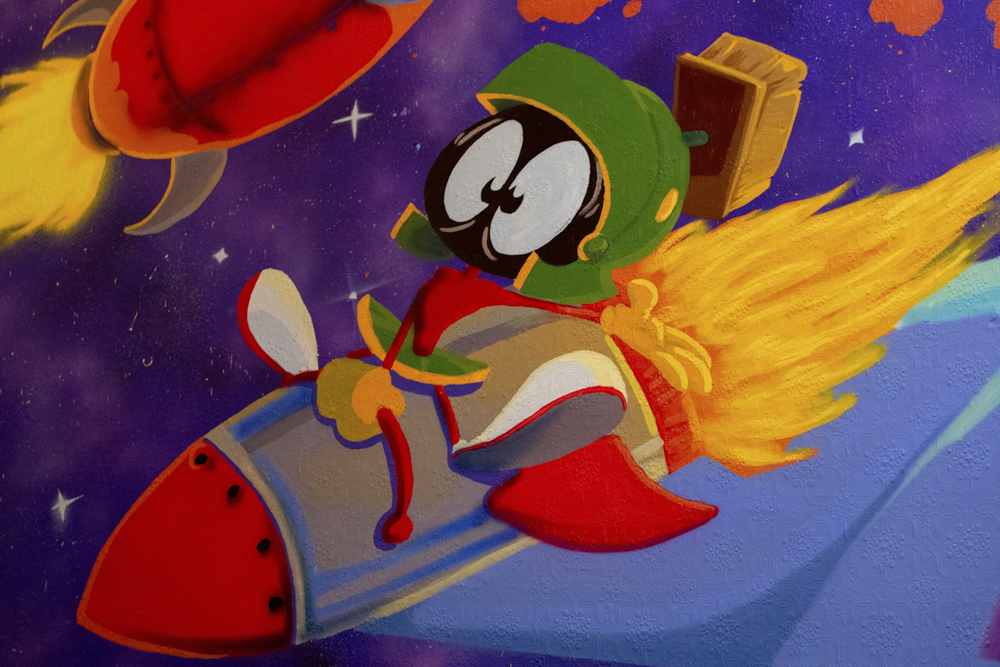 The Astro Restaurant mural