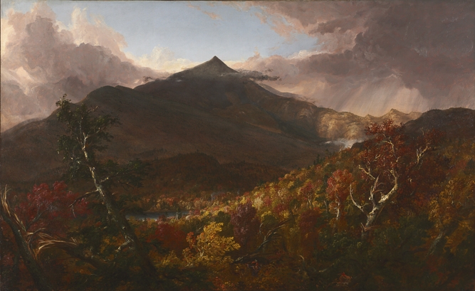 View of Schroon Mountain, Essex County, New York, After a Storm, 1838. Thomas Cole (American, 1801–1848)