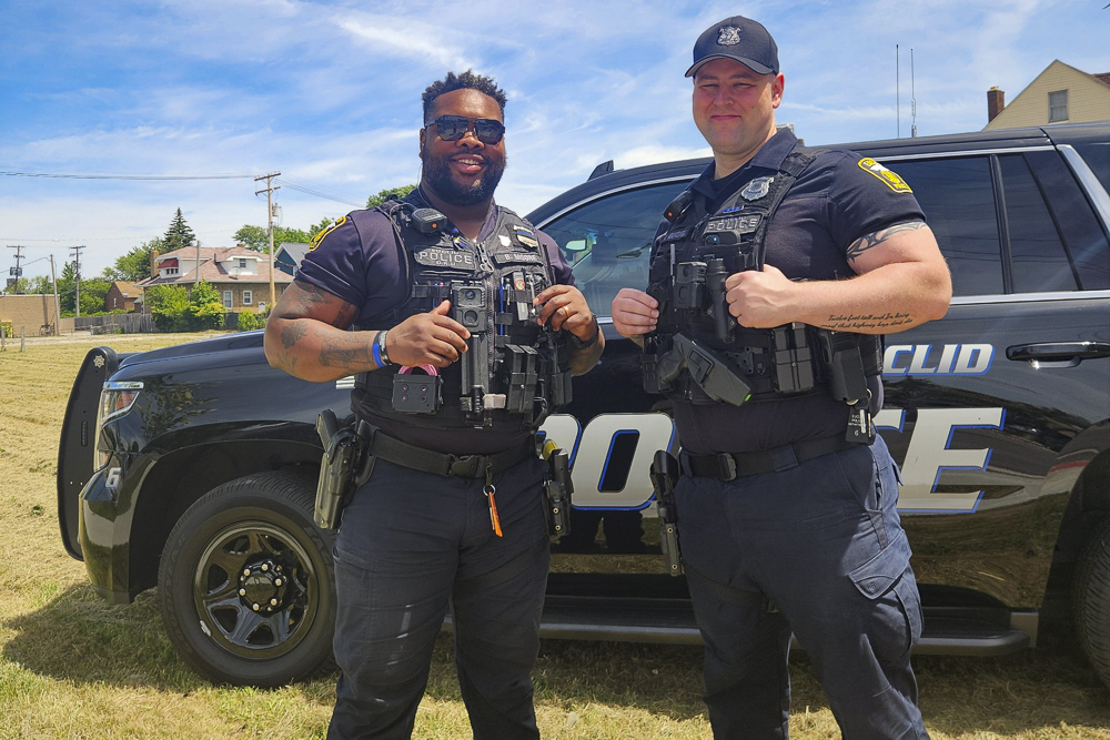 Community Response Unit at community event