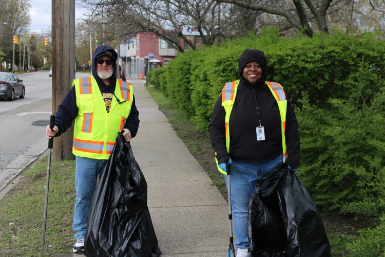 Volunteers at The Big Clean