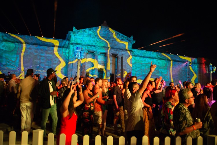 The South Terrace during Solstice