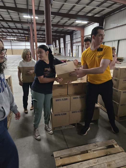 The Church of Jesus Christ of Latter-day Saints donated shelf-sable food like peanut butter, pasta sauce, and canned goods, to the Salvation Army of Greater Cleveland.