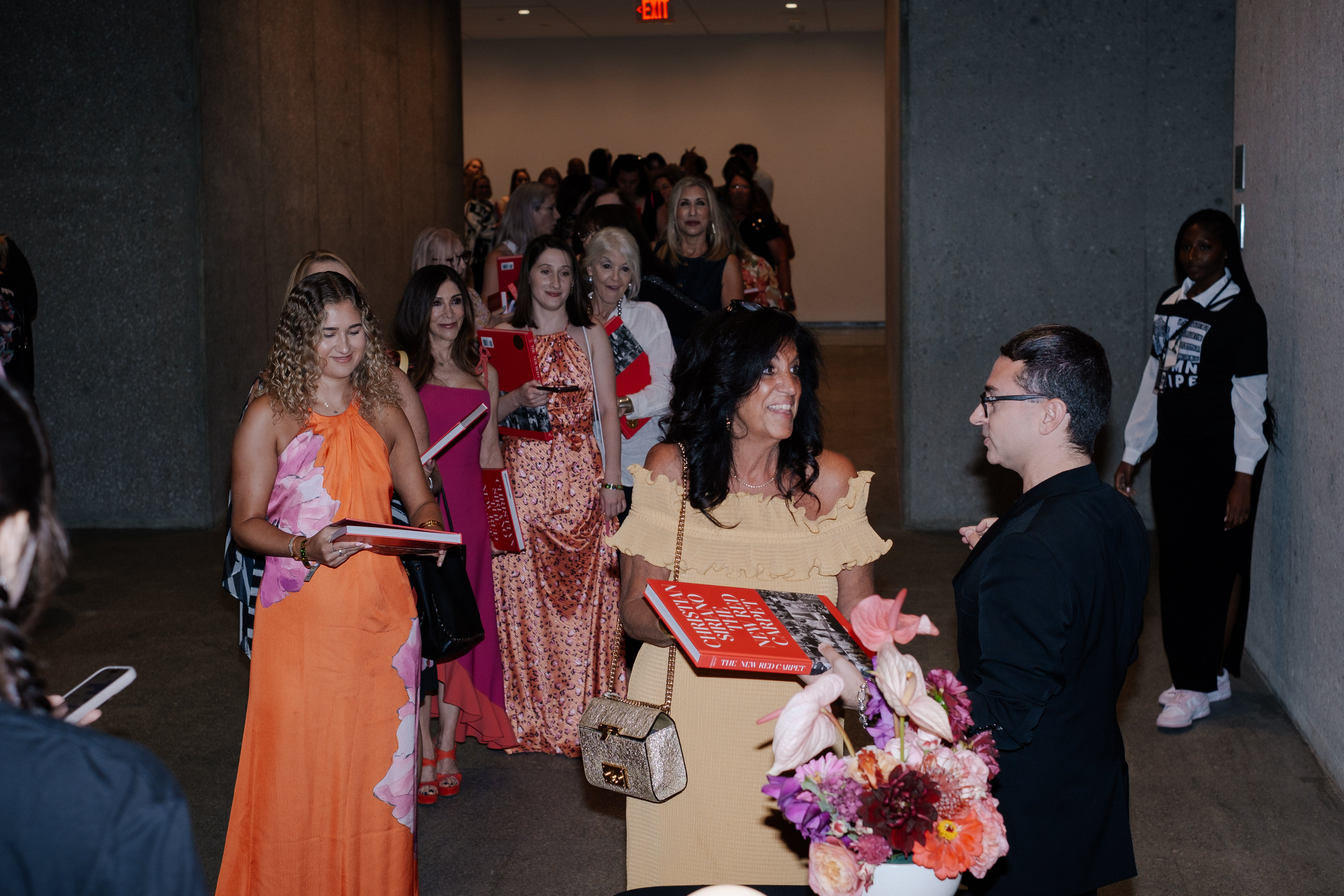 Fashion designer Christian Siriano signed copied of his book, "The New Red Carpet" at the March  Art of Fashion
