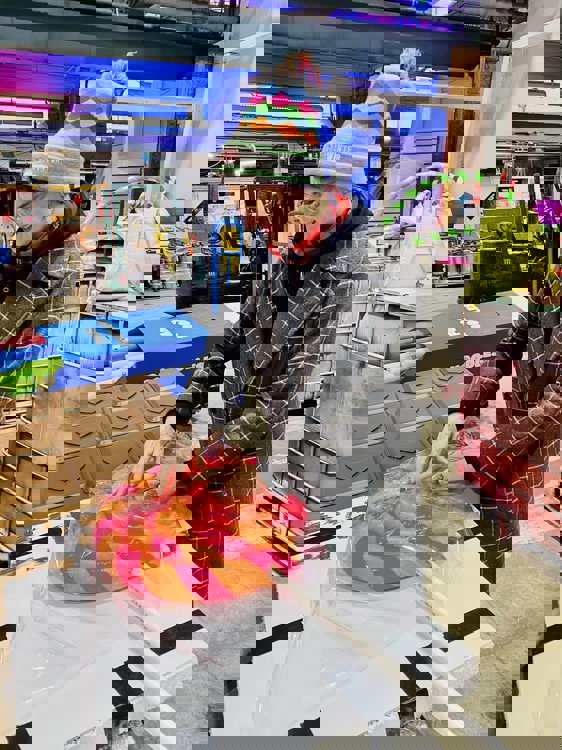 Building installations for the Sweet Shoppe