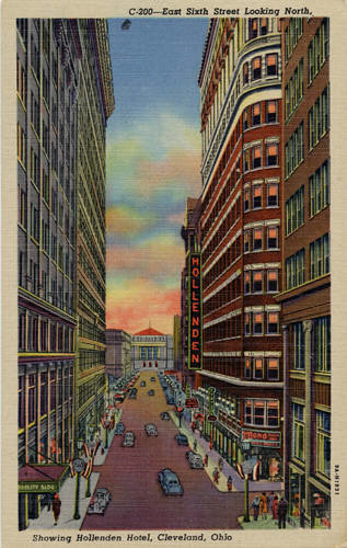 The Grand Canyon of Cleveland postcard