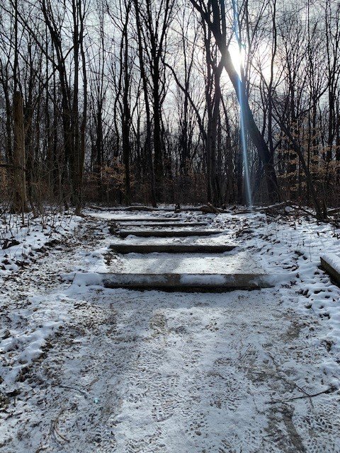 Hiking at the Cuyahoga Valley National Park