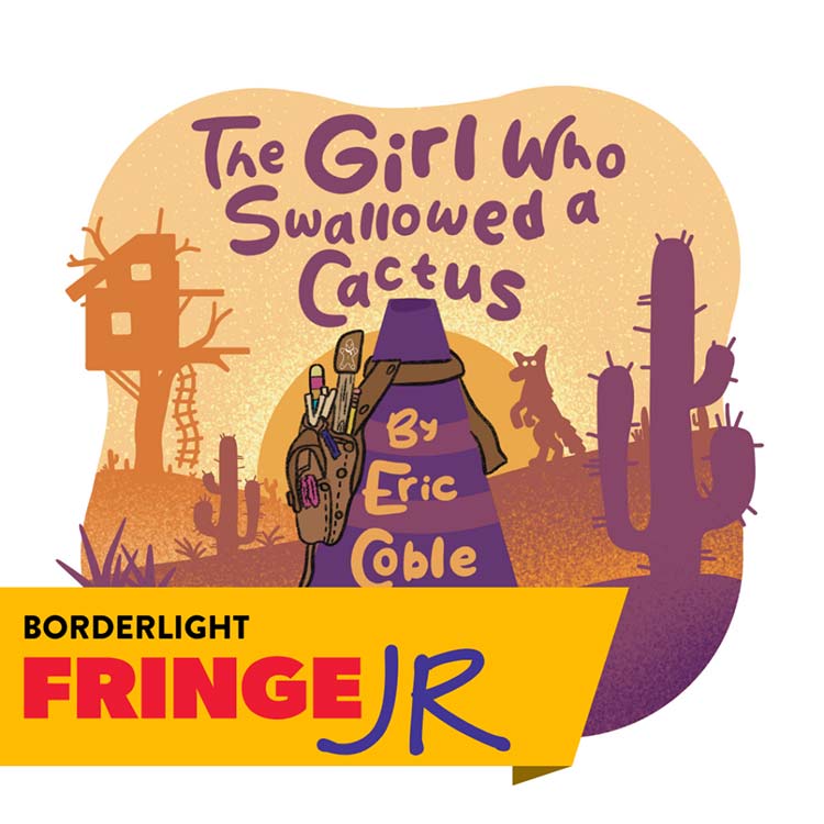 In "The Girl Who Swallowed a Cactus" at BorderLight Fringe Jr., Sheila and her friends have magical  junkyard adventures .