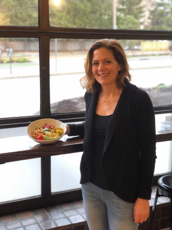 Bridget Thibeault, chef and owner of Luna Bakery and Café, is ambivalent yet excited for the Grocery Outlet opening.