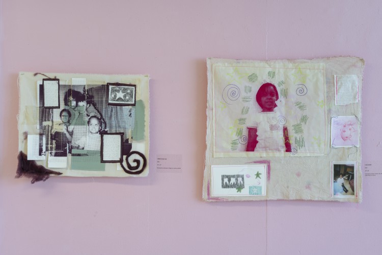 Images assembled into visual poetry evoke Rozier's feelings on vulnerability and trauma.